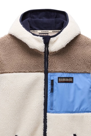 Veste polaire à capuche - Yupik Fzh 3 - Blanc