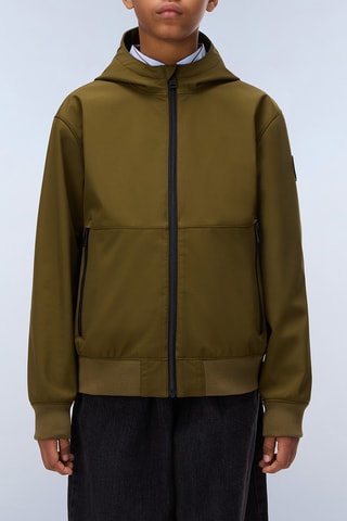 Veste à capuche - K A-Melville - Vert olive