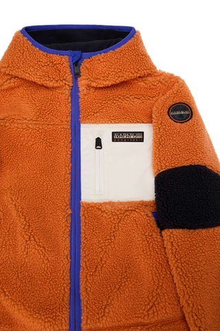 Veste polaire à capuche - K Yupik Fzh 3 - Orange