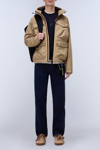 Veste à capuche - A-Rivalto - Beige