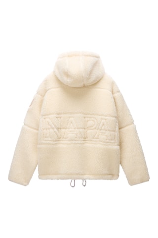 Veste polaire à capuche - T-Tires Fzh - Beige