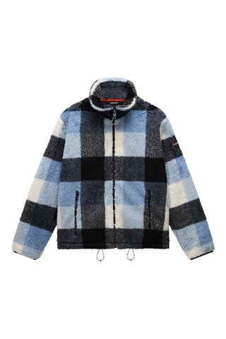 Veste polaire - T-Montepiana - Ciel et gris