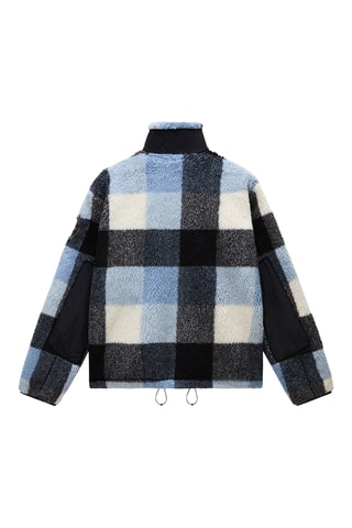 Veste polaire - T-Montepiana - Ciel et gris