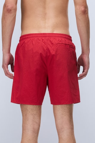 Short de bain - V-Haldane - Rouge