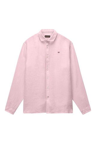 Chemise relaxed en lin - G-Linen Ls 1 - Rose