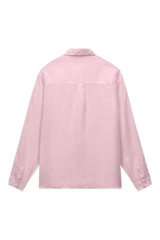 Chemise relaxed en lin - G-Linen Ls 1 - Rose