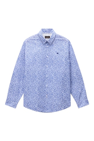 Chemise relaxed - G-Elior Ls Aop - Ciel