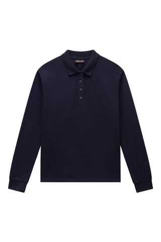 Polo regular - E-Dini Ls W - Bleu nuit