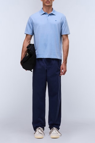Polo relaxed - D-Hudson Polo Ss - Ciel