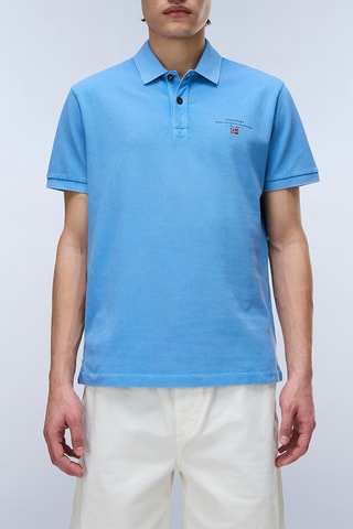 Polo regular - Elbas Ss 4 - Ciel