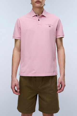 Polo regular - Elbas Ss 4 - Rose