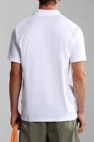 Polo regular - E-Santiago Ss - Blanc