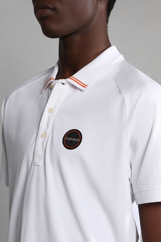 Polo regular - E-Icale Ss - Blanc