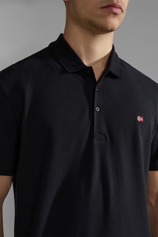 Polo regular - Ealis Ss Sum - Noir