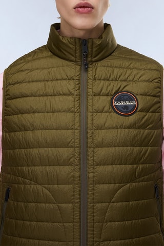 Doudoune sans manches - A-Amiata V - Vert olive