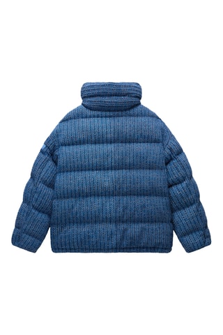 Doudoune en laine - A-Franji Puf W - Bleu pétrole