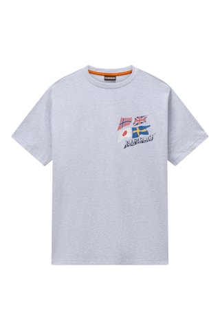 T-shirt regular - S-Mahsa Ss - Gris clair chiné