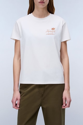 T-shirt relaxed - S-Antimony Ss W - Blanc