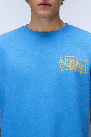T-shirt relaxed - S-Elior Ss - Ciel