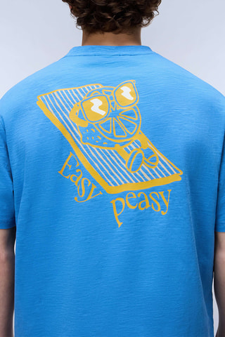 T-shirt relaxed - S-Elior Ss - Ciel
