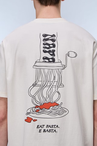 T-shirt relaxed - S-Sol Ss - Blanc