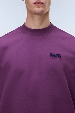 T-shirt loose - S-Miraat Ss - Violet