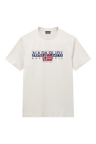 T-shirt regular - S-Aylmer - Beige