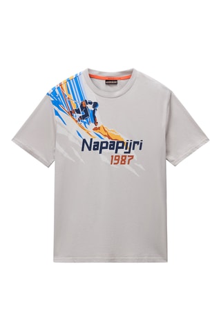 T-shirt relaxed - S-Fiemme Ss - Gris clair