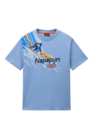 T-shirt relaxed - S-Fiemme Ss - Bleu