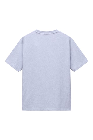T-shirt relaxed - S-Badge Ss 1 - Gris clair chiné