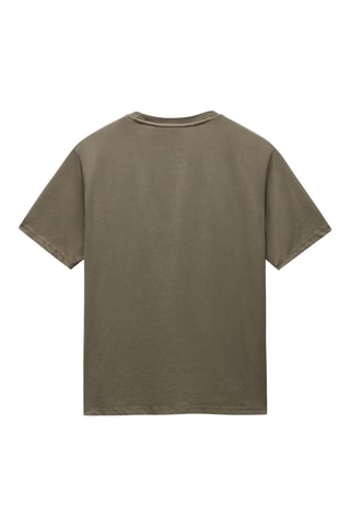 T-shirt relaxed - S-Badge Ss 1 - Vert
