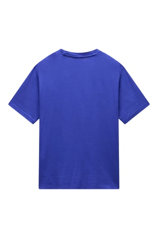 T-shirt relaxed - S-Nedles Ss - Bleu roi