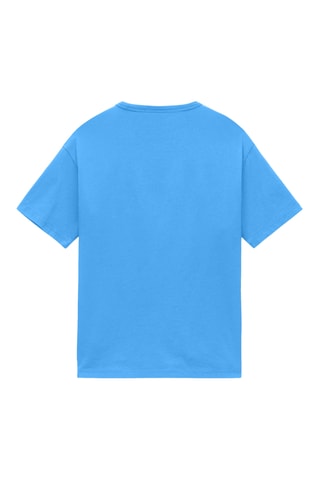 T-shirt - K S-New Box Logo Ss - Bleu roi