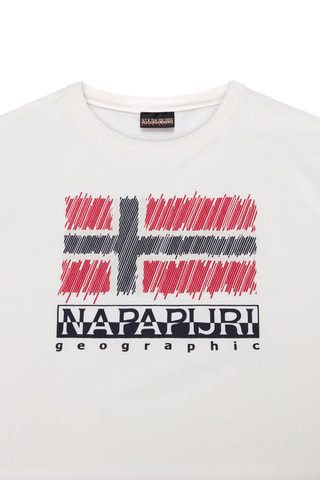 T-shirt loose - K S-Adige Ss - Blanc