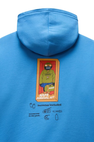 Sweat à capuche - K B-Albedo H - Ciel