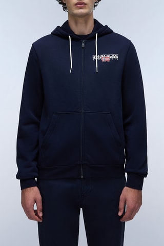 Sweat à capuche - B-Aylmer Fzh Wint - Bleu marine