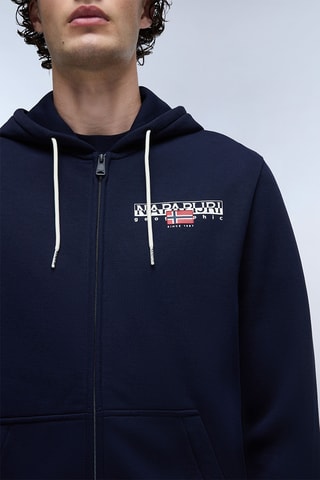 Sweat à capuche - B-Aylmer Fzh Wint - Bleu marine