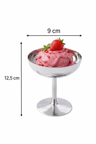 Roestvrijstalen Schaaltje - 9 cm