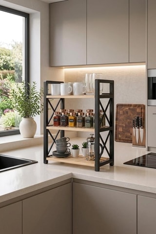 Houten Keukenelement - 48 x 36 x 18 cm