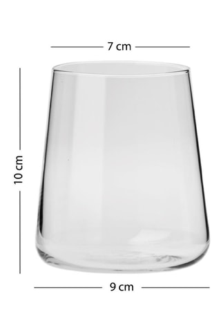 4 Waterglazen - 42 cl