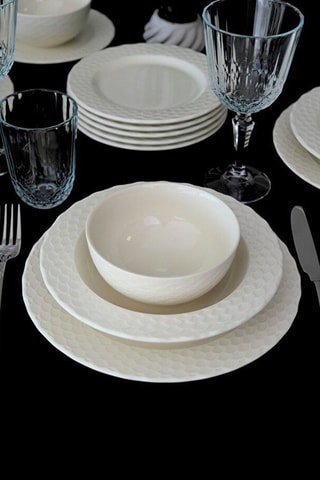 24-delig Porseleinen Servies