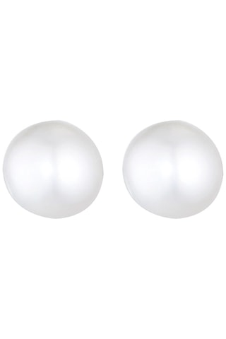 Puces My Pearl - Or blanc et perles d'eau douce