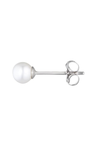 Puces My Pearl - Or blanc et perles d'eau douce