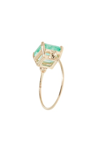 Bague Espoir - Or jaune, quartz et topazes