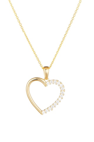 Pendentif Demi cuir - Or jaune