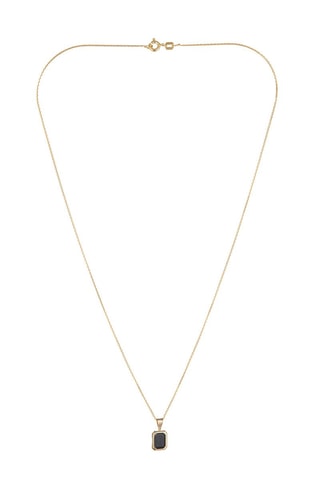 Pendentif Duchesse - Or jaune et saphir