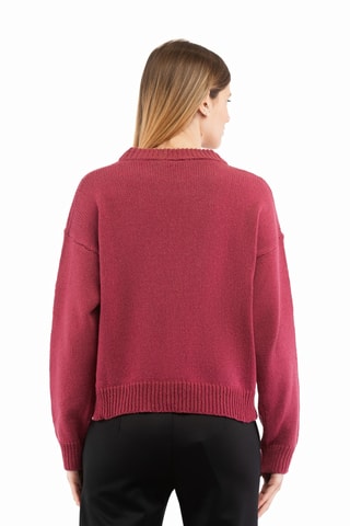 Pull en laine - Bordeaux