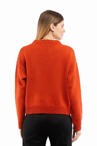 Pull en laine - Orange