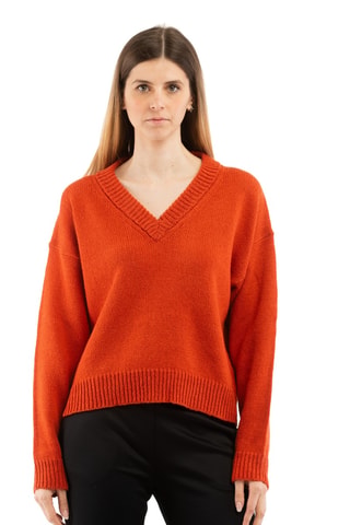 Pull en laine - Orange