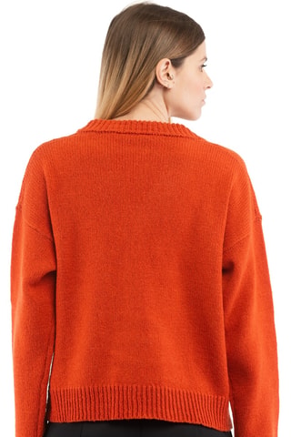 Pull en laine - Orange
